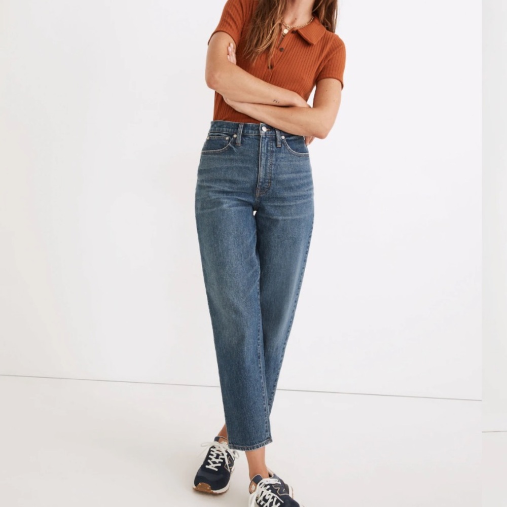 Madewell Balloon Jeans in Corson Wash
